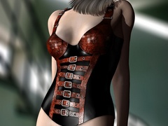 3d dirty bimbos in exclusive rubber body suits - Picture 3