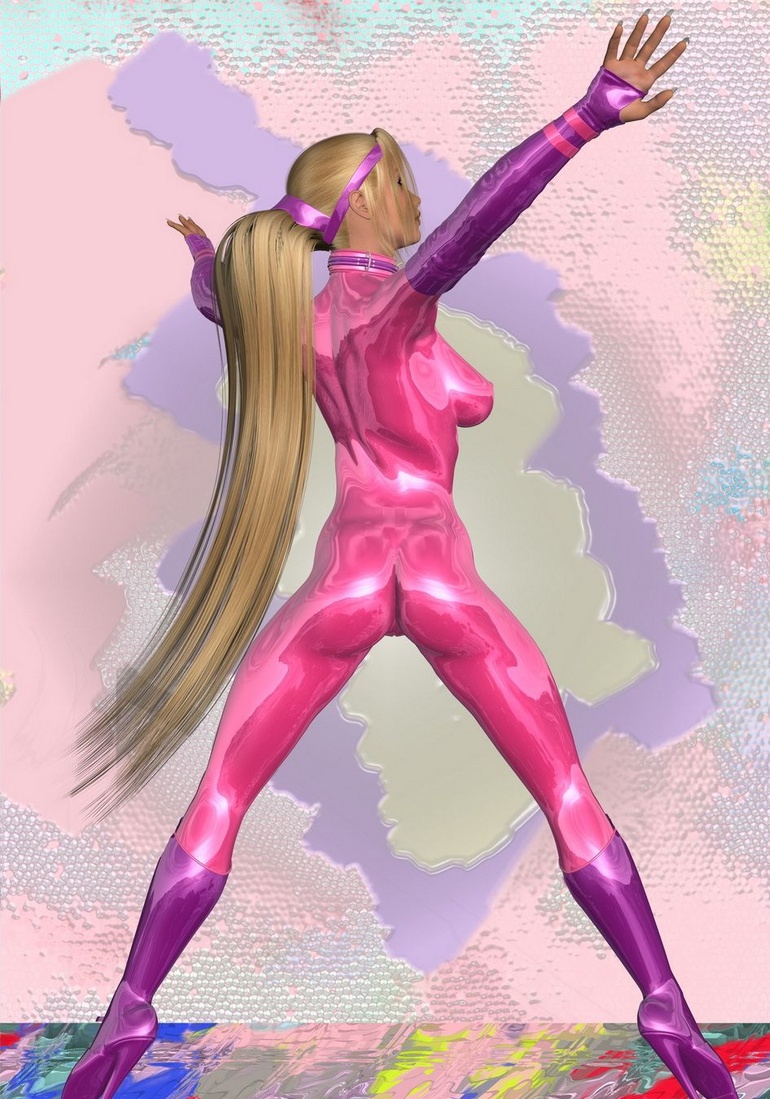 Amazing xxx pics of sex starving babes in shiny latex - Picture 2