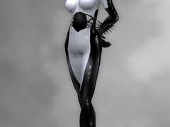 3d nasty nymphs in color latex uniform looking so - Picture 2