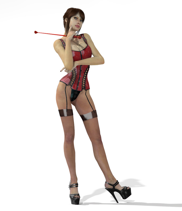 Check out exclusive pics of 3d super heroines posing - Picture 7