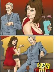 Sex cartoons hot scenes between a guy and a shemale. - Picture 2