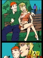 Sweet scenes of gay sex in this cartoons - Picture 1