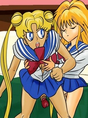 Nice cartoons with sex anime between two sexy anime - Picture 2