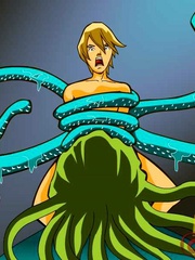 Hot fee fuck with the water monster. Tags: cartoon - Picture 11