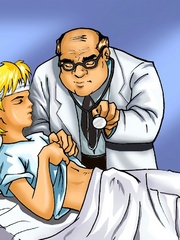 Excellent gay cartoon pics at the hospital. Tags: sex - Picture 4