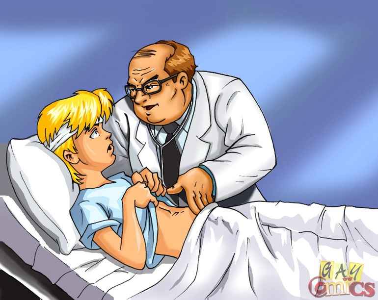 Excellent gay cartoon pics at the hospital. Tags: sex - Picture 5