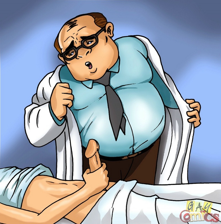 Excellent gay cartoon pics at the hospital. Tags: sex - Picture 12