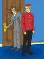 Good xxx cartoons where a butler gets a - Picture 1