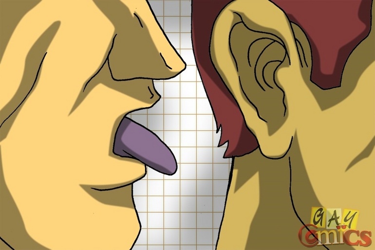 Wild and insane gay scenes in these porn cartoons - Picture 6