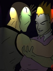 This cartoon fuck site presents you hardcore gay fuck - Picture 4