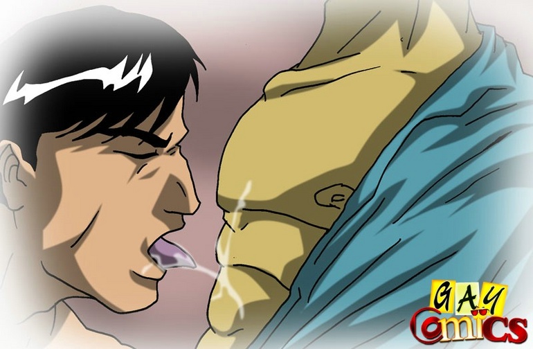 Cartoon porn with two very handsome guys fucking each - Picture 8