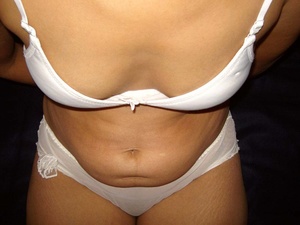 Xxx homemade pics of amateur indian girl posing in white tight undies. - XXXonXXX - Pic 3