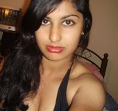 Two lovely indian college girls teasing in black bras and miniskirts.