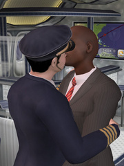 The postman gets it really hard from his white friend - Picture 2