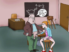 Xxx toon video of older professor asked his young - Picture 5
