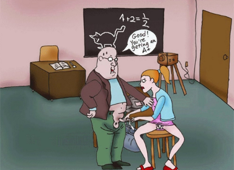 Xxx toon video of older professor asked his young - Picture 6
