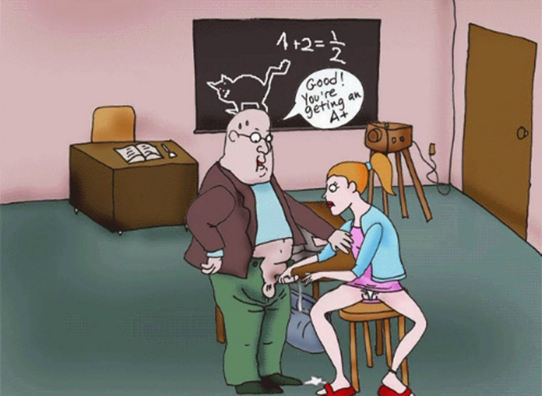 Xxx toon video of older professor asked his young - Picture 7