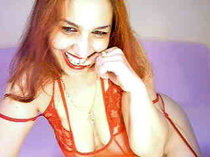 Naughty redhead giving a full presentati - Picture 3