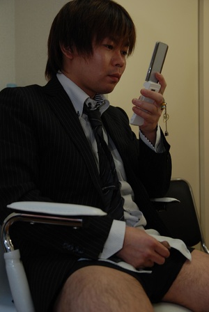 Young japanise businessman reveals his d - XXX Dessert - Picture 6