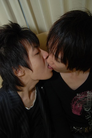 A pair of handsome japanese gays getting - XXX Dessert - Picture 6