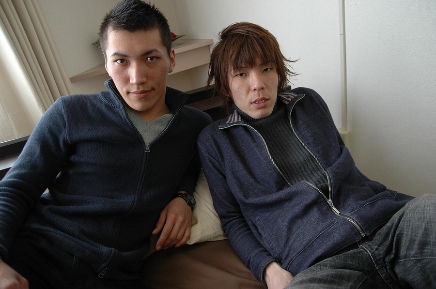 Sex starving asian gay boys taking shower t - XXX Dessert - Picture 1