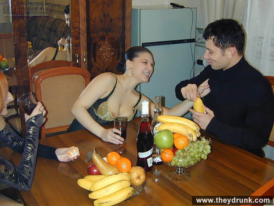 Relaxed red and black bisex girls in babydoll and high heels fucked by lucky guy - XXXonXXX - Pic 1