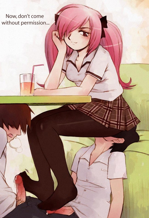 Anime Tease Porn - Petite school girls tease their cute slaves any ways they can -  CartoonTube.XXX