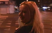 Blonde super busty beauty picked up on the street and gets pussy banged.