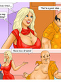 Sex starving blonde toon babe showing - Picture 2