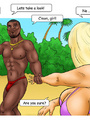 Sex starving blonde toon babe showing - Picture 8