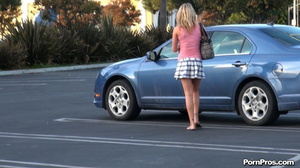 Be careful when opening car door as anyone can unfold your booty in the most shameless public fuck way - XXXonXXX - Pic 8