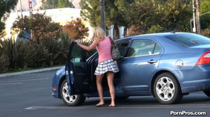 Be careful when opening car door as anyone can unfold your booty in the most shameless public fuck way - XXXonXXX - Pic 16