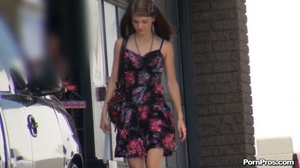 Cute dress adrenalizes all angels of public sex in this city - Picture 11