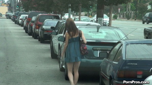 Showed her nude in public thongs on the parking lot - Picture 2