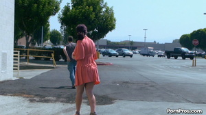 Making her naked in public right in the street in front of all her friends! - Picture 13