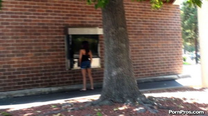 He got her top off her bosom in the hottest public sex place! - Picture 7