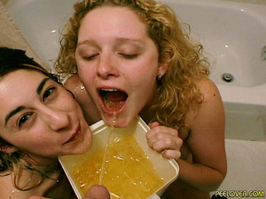 See! They are not only pissing, but also drinking all that! - XXXonXXX - Pic 7