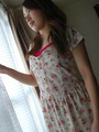Little asian teen in short dress and - Picture 2