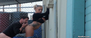 Playing with nude in public blonde, screwing and getting her sexually destroyed! - XXXonXXX - Pic 12
