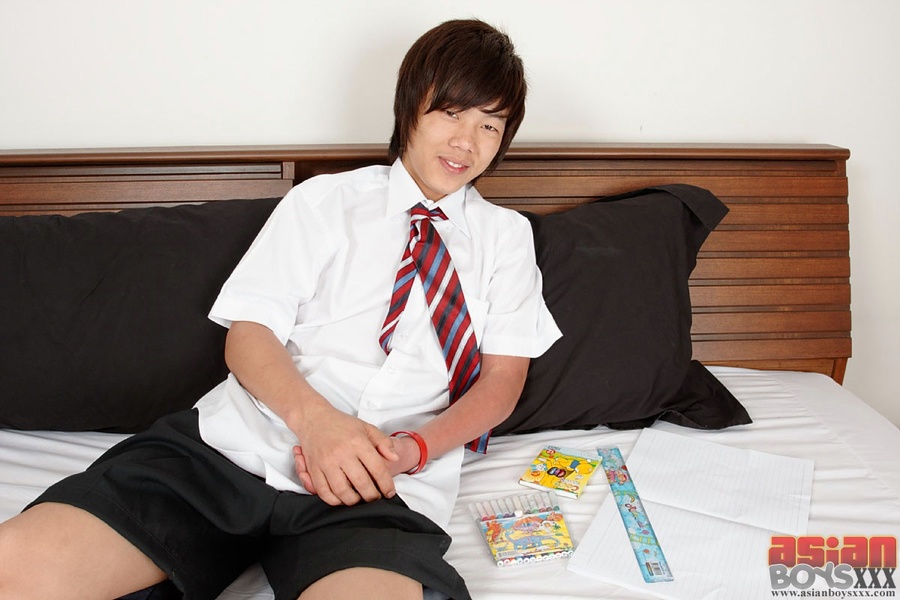 Just gay pictures of typical Japanese homo schoolboy who is fond of ga-ga from time to time… - XXXonXXX - Pic 7