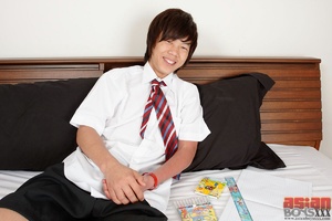 Just gay pictures of typical Japanese homo schoolboy who is fond of ga-ga from time to time… - XXXonXXX - Pic 8