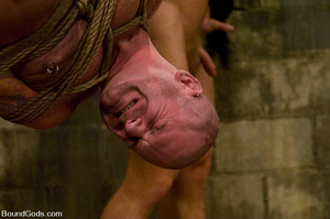 Several gay xxx lovers get done by each other on the BDSM scene - XXXonXXX - Pic 13