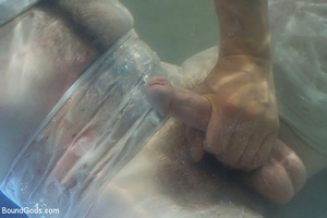 Tortured gay cum bizarre is put into water to feel keif! - XXXonXXX - Pic 11