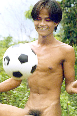 Playing football with your Asian gay xxx comrade in the wild nature! - XXXonXXX - Pic 13