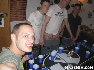 Three lords are having spicy porno gay sex in one of the dorm rooms… - Picture 6