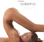 Flexible erotic teen brunette teasingly exposing her naked gorgeous body