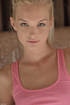 lovely face blonde bimbo