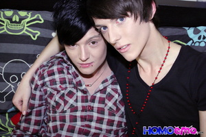 These emo nasties are loving each other and making that really hard gay men things! - XXXonXXX - Pic 6