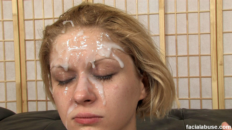 Innocent blonde skank gets facialized - XXX Dessert - Picture 15