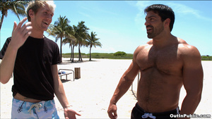 You are gonna like that blond being screwed by porno gay hulk in the truck body! - Picture 2